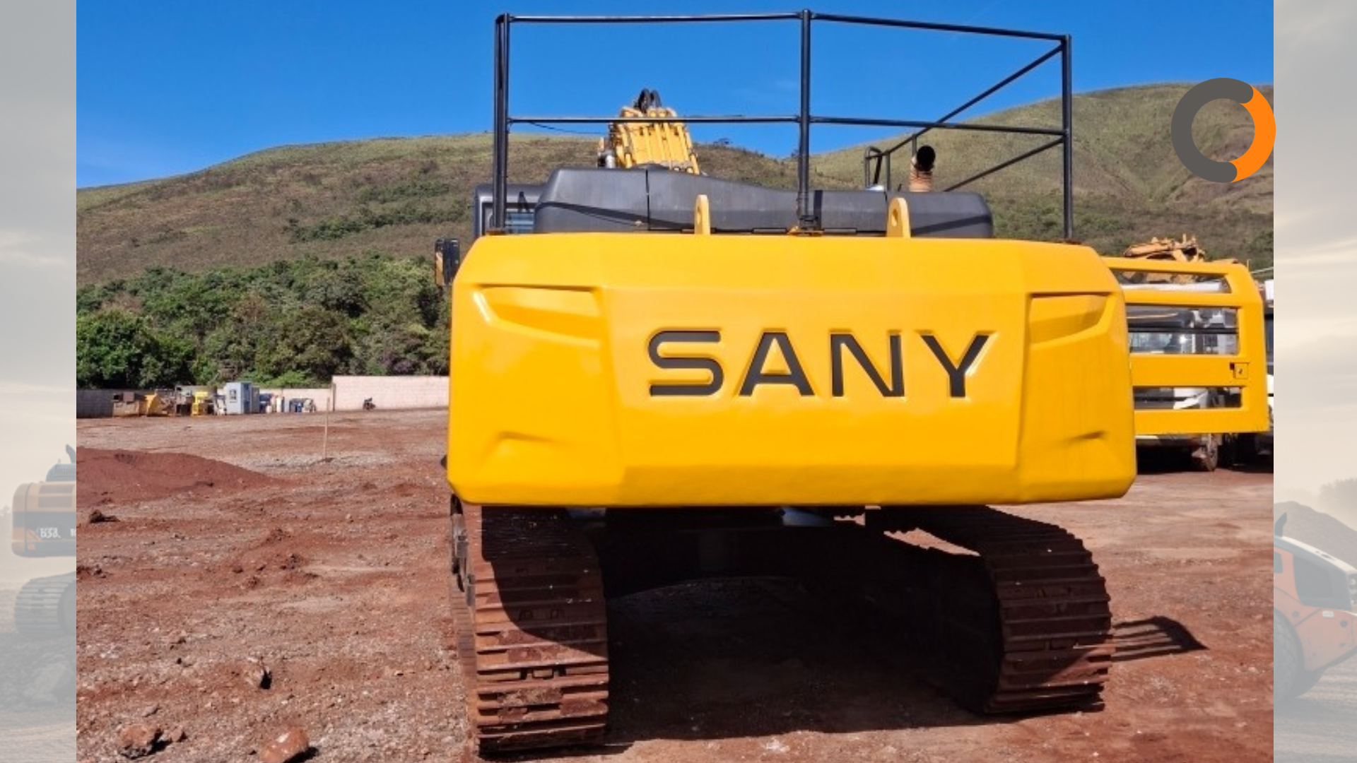 Escavadeira - máquina pesada